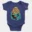Vela Soliye Kolrangaiya Onesie/Romper in Royal Blue Color